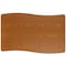 Flash Furniture Rectangle 28 W, 47.5 L, 25.25 H, Chrome, Laminate, Particleboard, Steel, Wood Grain XU-A3048-CON-OAK-T-P-GG - alternate 2
